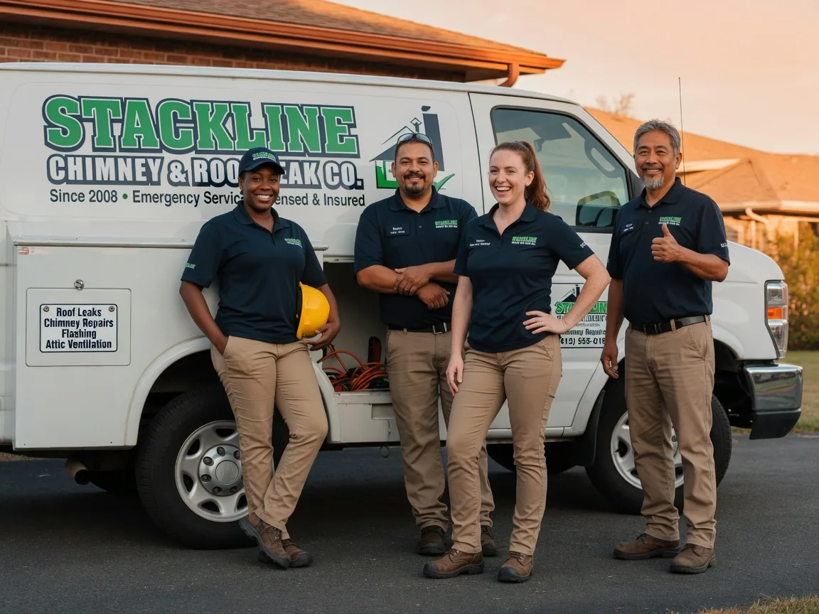 Chimney flashing repair company in Brooklyn, MD